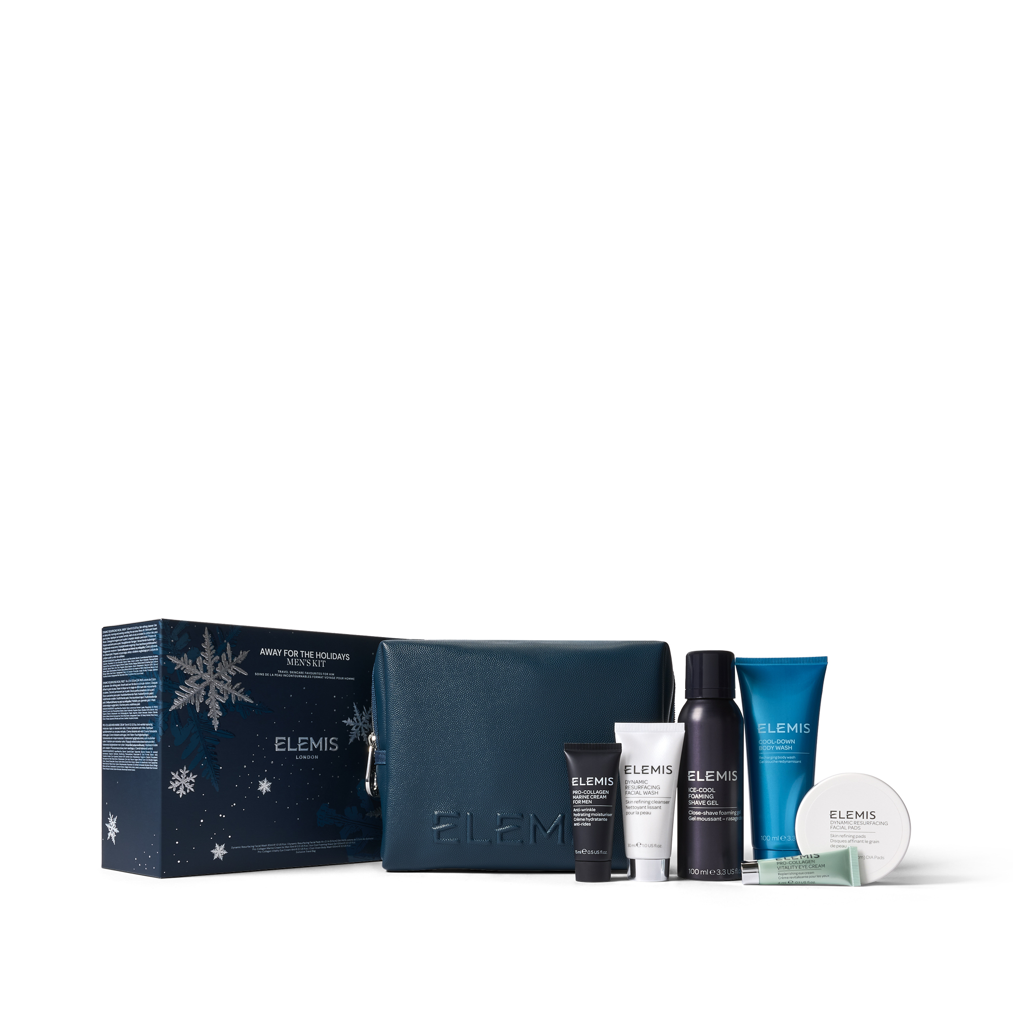 Тревел набір бестселерів для Нього ELEMIS Travel Skin Heroes for Him Kit
